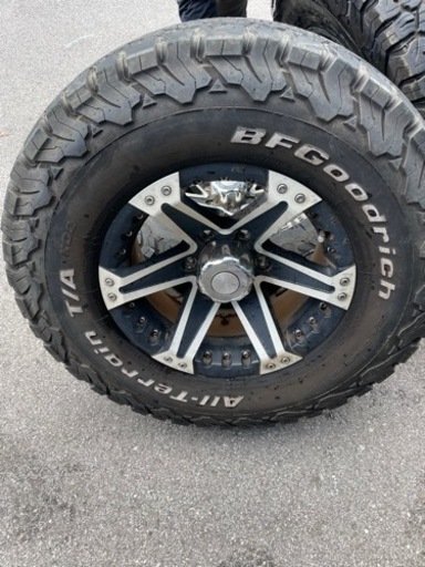 ランクル　社外ホイルタイヤセット