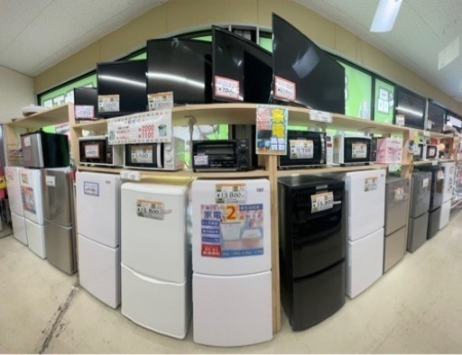 ?新生活応援3点セット?配達＆設置無料 冷蔵庫・洗濯機・電子レンジセット リサイクルショップ ケイラック朝霞田島店 