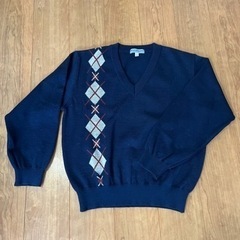 遊学館高校　制服（セーター）Ｌサイズ（男性用）