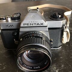 フィルム一眼レフカメラ　ペンタックスKM　ASAHI PENTAX KM 写るかどうかわからないためジャンク品ですの画像