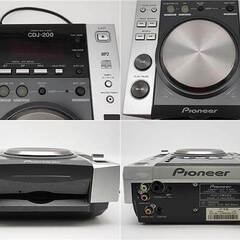 ss4612 パイオニア DJ用CDプレーヤー CDJ-200 シルバー pioneer