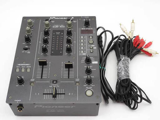ss4613 パイオニア DJ用ミキサー DJM-400 ブラック 2ch pioneer