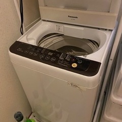 【無料】　Panasonic 洗濯機