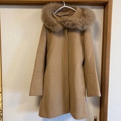 Doux archives コートSサイズ　フォックスファー取り...