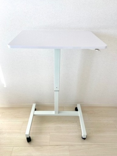 受付ストップ【美品】スタンディングデスク　ガス圧レバー式