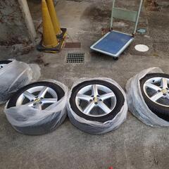 【あんしん決済・値段改定】フォルクスワーゲンポロ純正ホイールセッ...