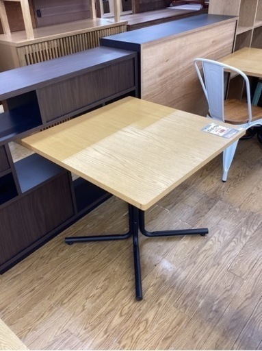 KA-97【新入荷　リサイクル品】東谷　カフェテーブル　オーク材　ナチュラル