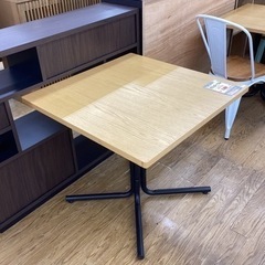 KA-97【新入荷　リサイクル品】東谷　カフェテーブル　オーク材...
