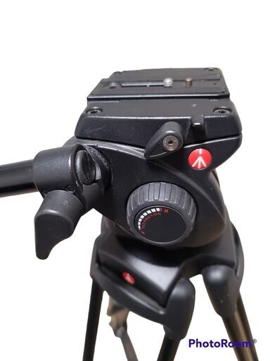 Manfrotto 三脚 525MVB  雲台501HDV ケース MBAG90PN♬