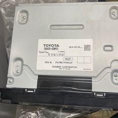 トヨタ純正カーオーディオ中古