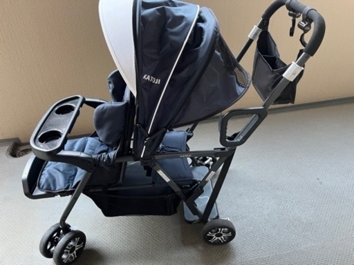katoji 二人乗りベビーカー