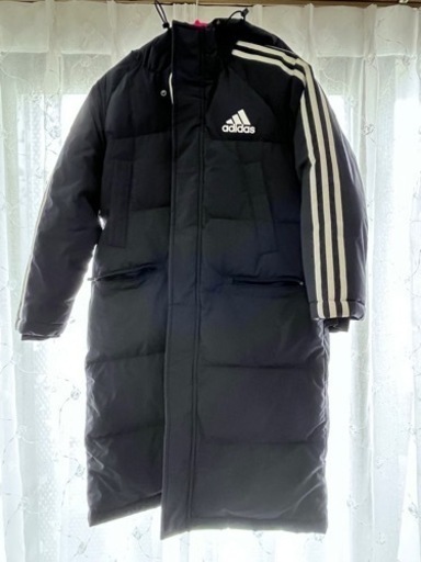 超美品！adidasダウンベンチコート140