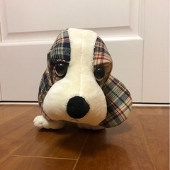 ハッシュパピー　バセットハウンド　ぬいぐるみ の画像