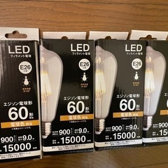 LED電球　エジソン球