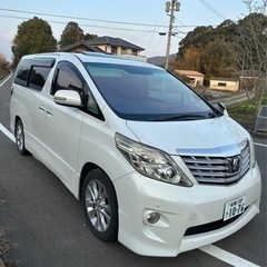 アルファード　2.4S 車検付　アルパインBIG-X 9インチ　...