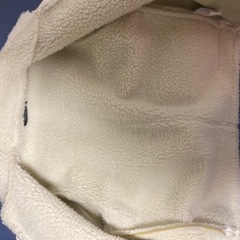 ほぼ未使用　レザージャケット　ホワイトの画像