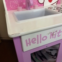 キティちゃんままごとセットの画像