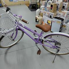 J016☆前カゴキズ☆子供用自転車☆MAHALO☆6段変速☆24