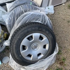 レジアスエース(ハイエース)タイヤ　スタッドレスの画像