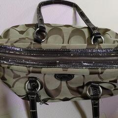 COACH　ハンドバッグ　難ありの画像