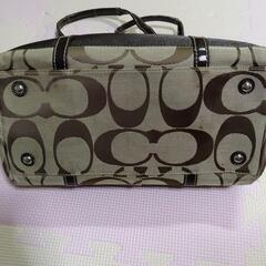 COACH　ハンドバッグ　難ありの画像
