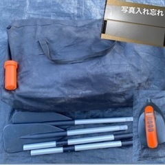 フルセットゴムボート　倉庫整理の為値下げしましたの画像