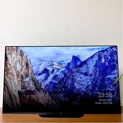 2/17まで【保証付】SONY BRAVIA KJ-55A9G 4K有機ELテレビ55型の画像
