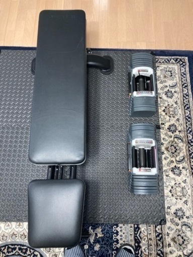 可変式ダンベル&インクラインベンチ