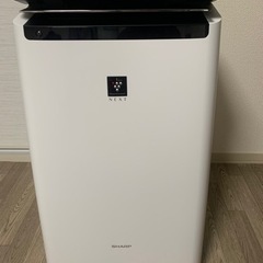 加湿空気清浄機 プラズマクラスターNEXT搭載プレミアムモデル ホワイト系 SHARP (シャープ) KI-RX100-W[大型商品(沖縄は販売不可)]★ シャープ プラズマクラスターNEXT発生機能搭載加湿空気清浄機