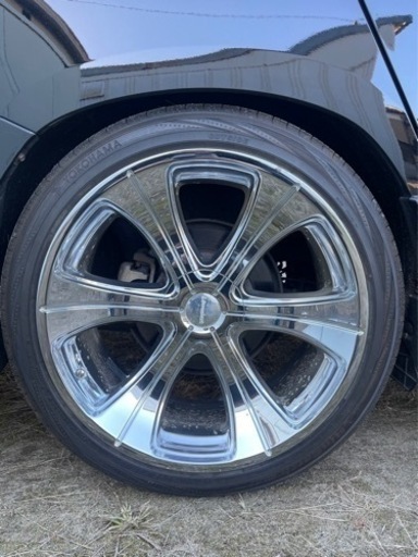 希少オフセット Lowenhart LD6-LX レーベンハート 20インチ 9J+31 9J+14 PCD114.3 5穴 245/40R20 4本クラウン