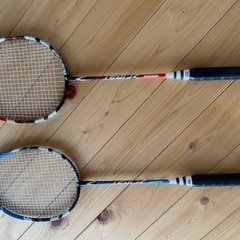 【貰って下さい】バトミントン・セットの画像