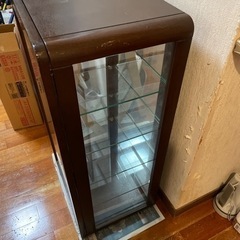 ガラスショーケース美品の画像