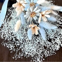 ブルー系花材の画像