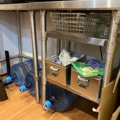 業務用調理台２台(日本製)