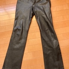 レザーパンツ(値下げしました)