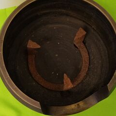 鉄製♪火鉢♪五徳♪アンティーク♪レア♪茶道具♪レトロ♪の画像