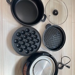 ホットプレート　たこ焼き器の画像