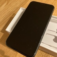 最終値下げ！　i phone XR 64GB ブラック　中古の画像