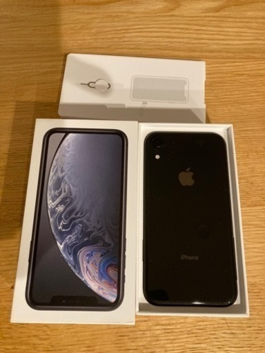 最終値下げ！　i phone XR 64GB ブラック　中古