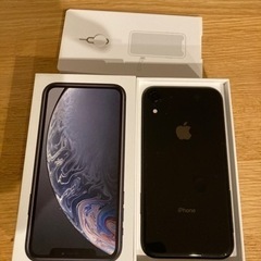 最終値下げ！　i phone XR 64GB ブラック　中古