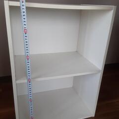 キレイなカラーボックス2段の画像