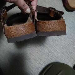 ビルケンタイプのサンダル36サイズの画像