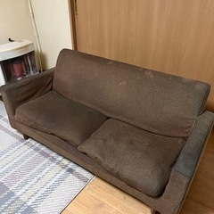 布ソファ無料の画像