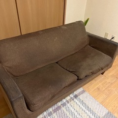 布ソファ無料の画像