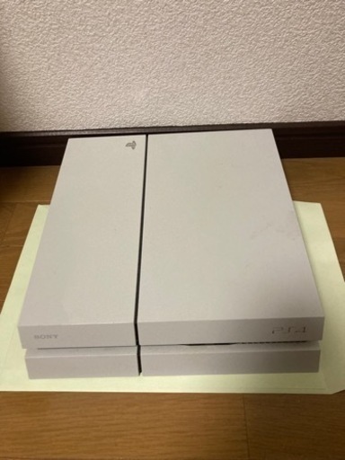 PS4白　500GB コントローラー2台　マイク付き