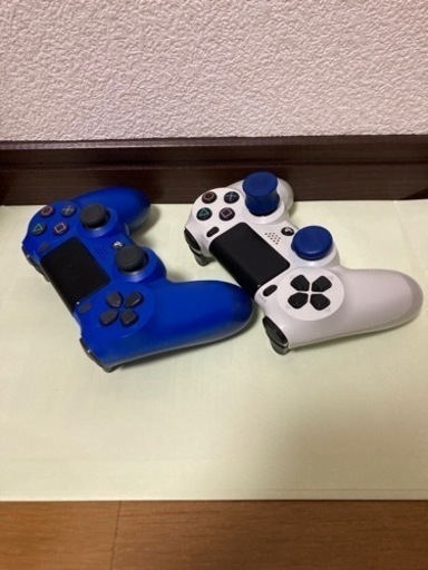 PS4白　500GB コントローラー2台　マイク付き