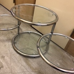 コーヒーテーブル　ガラスの画像