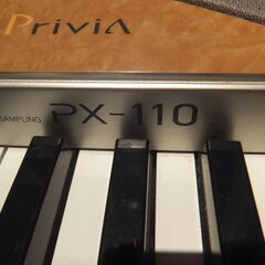 CASIO  Privia PX-110 　電子ピアノの画像
