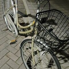 準新品！鍵付き！自転車26インチ！早い取引が出来る方優先します！の画像