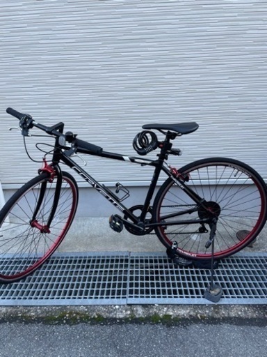 美品 ＊ シボレー CORVETTE コルベット クロスバイク 自転車 6段変速